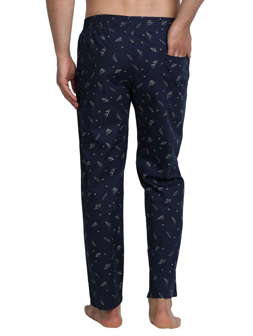 dark blue printed pyjama - 19149170 -  Standard Image - 3
