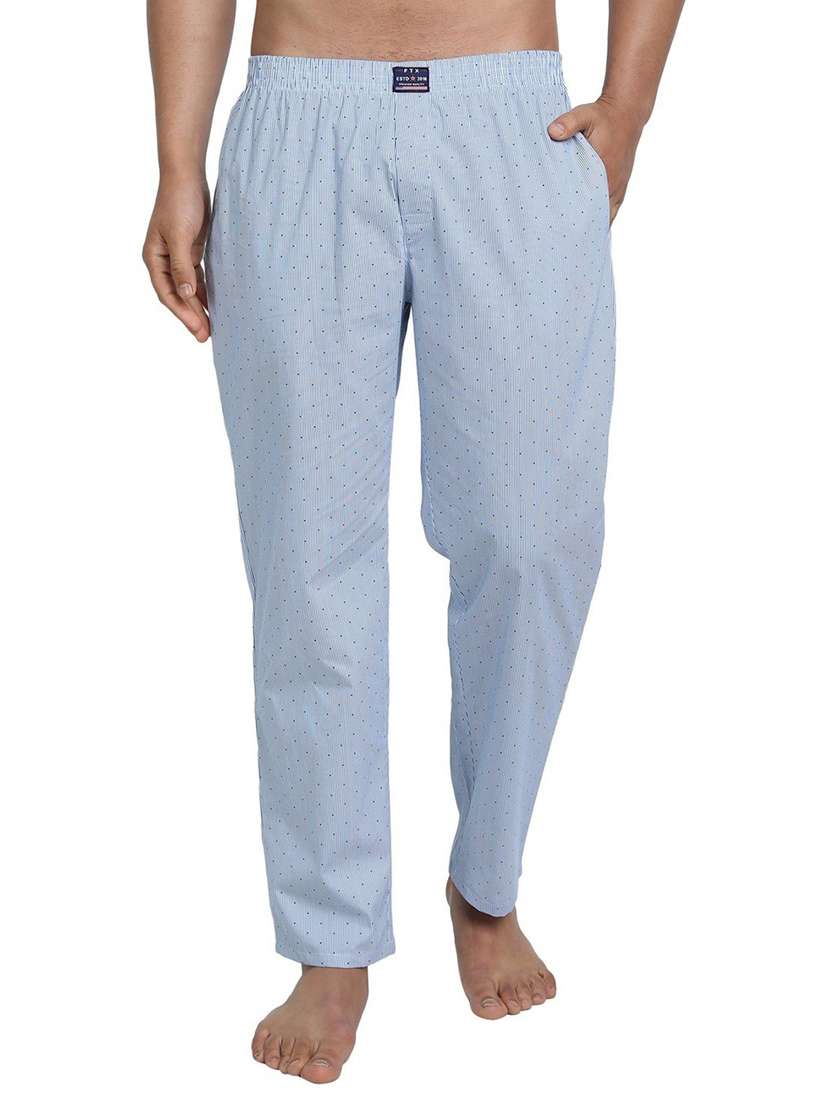 light blue printed pyjama
