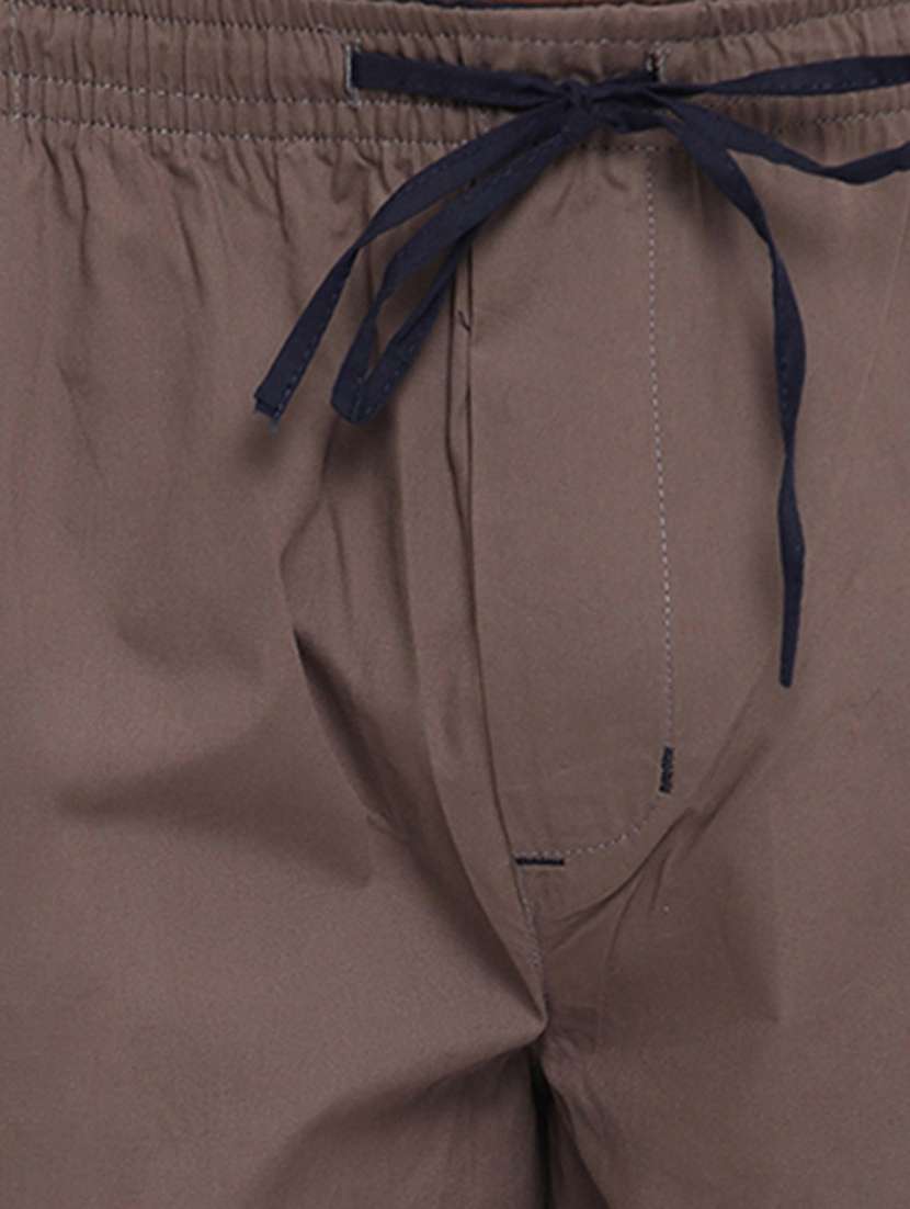 mid rise solid shorts - 19149274 -  Standard Image - 3