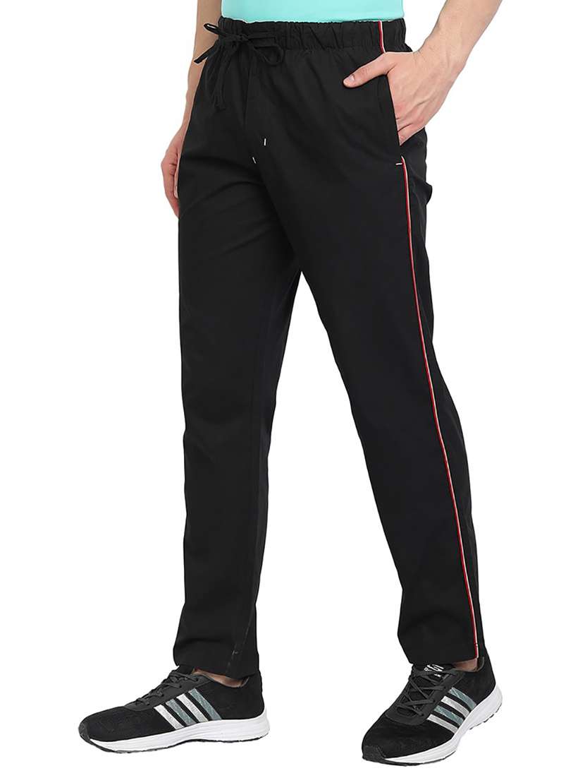 mid rise flat front casual trouser