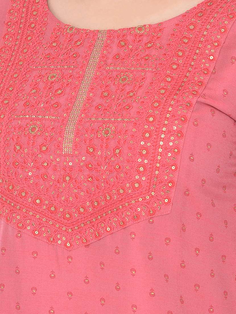 women's straight kurta - 19154670 - Standard Image - 3