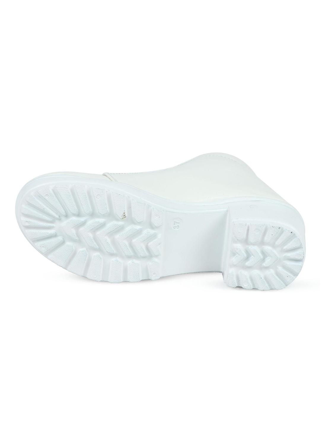 white ankle boot - 19154943 - Standard Image - 5