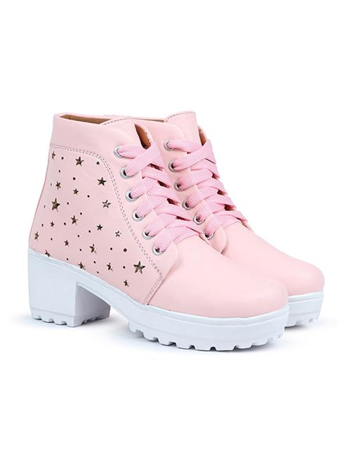 pink ankle boot - 19154953 -  Standard Image - 0