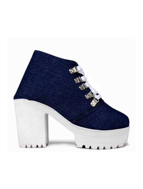 navy ankle boot - 19154960 -  Zoom Image - 0