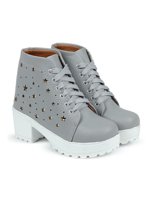 grey ankle boot - 19154963 -  Standard Image - 0