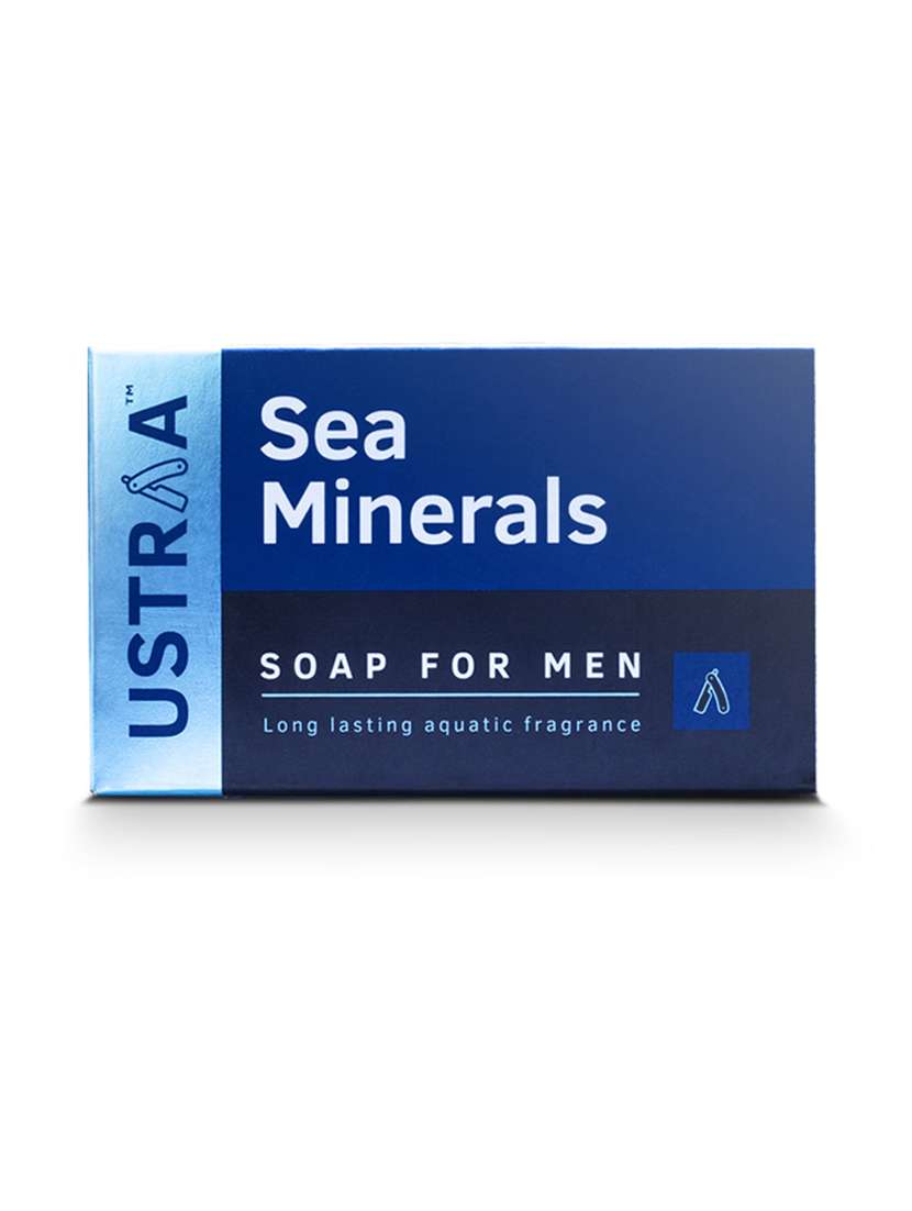Ustraa Deo Soap Sea Minerals 100g (Pack Of 8)