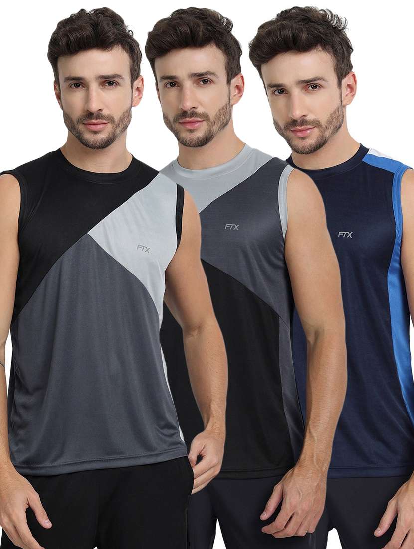 pack of 3 color block t-shirt