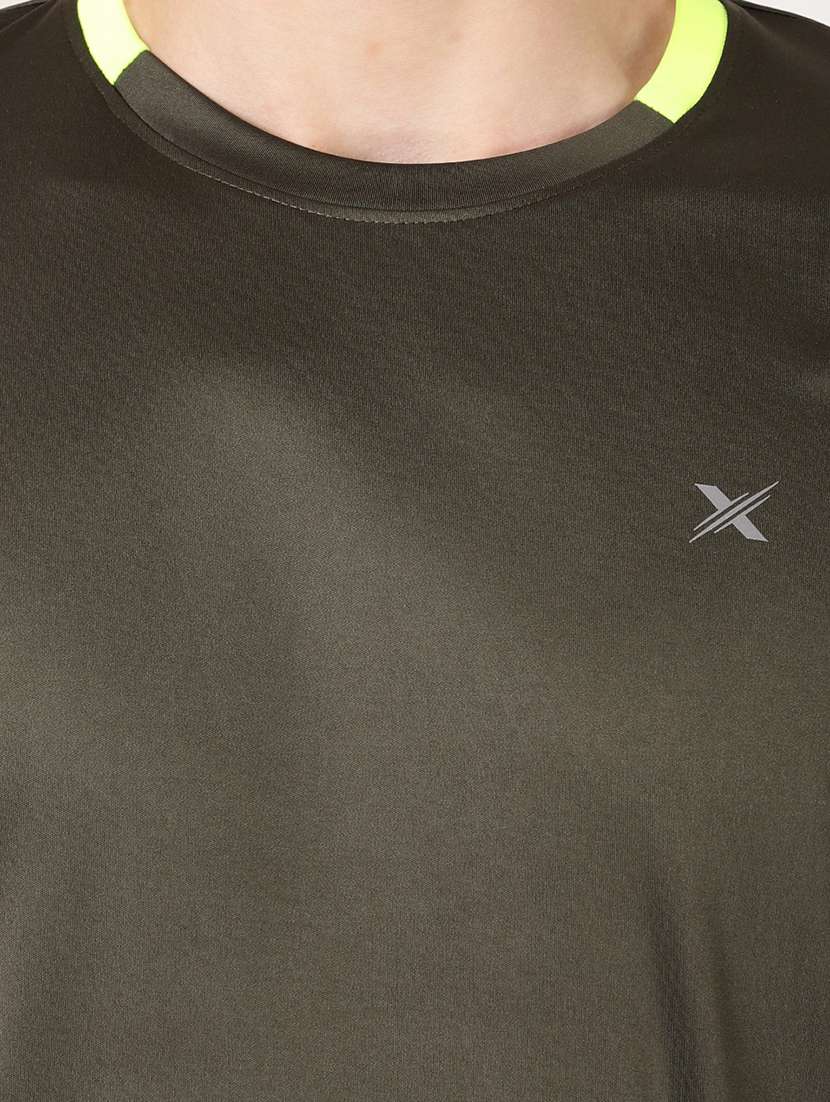 green polyester t-shirt - 19156242 -  Standard Image - 3