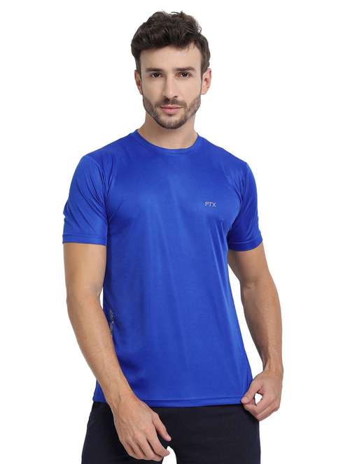 men round neck solid regular t-shirt - 19156772 -  Standard Image - 0