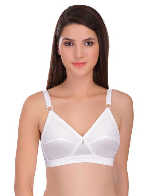 white polyamide minimizer bra - 19157410 - Standard Image - 0