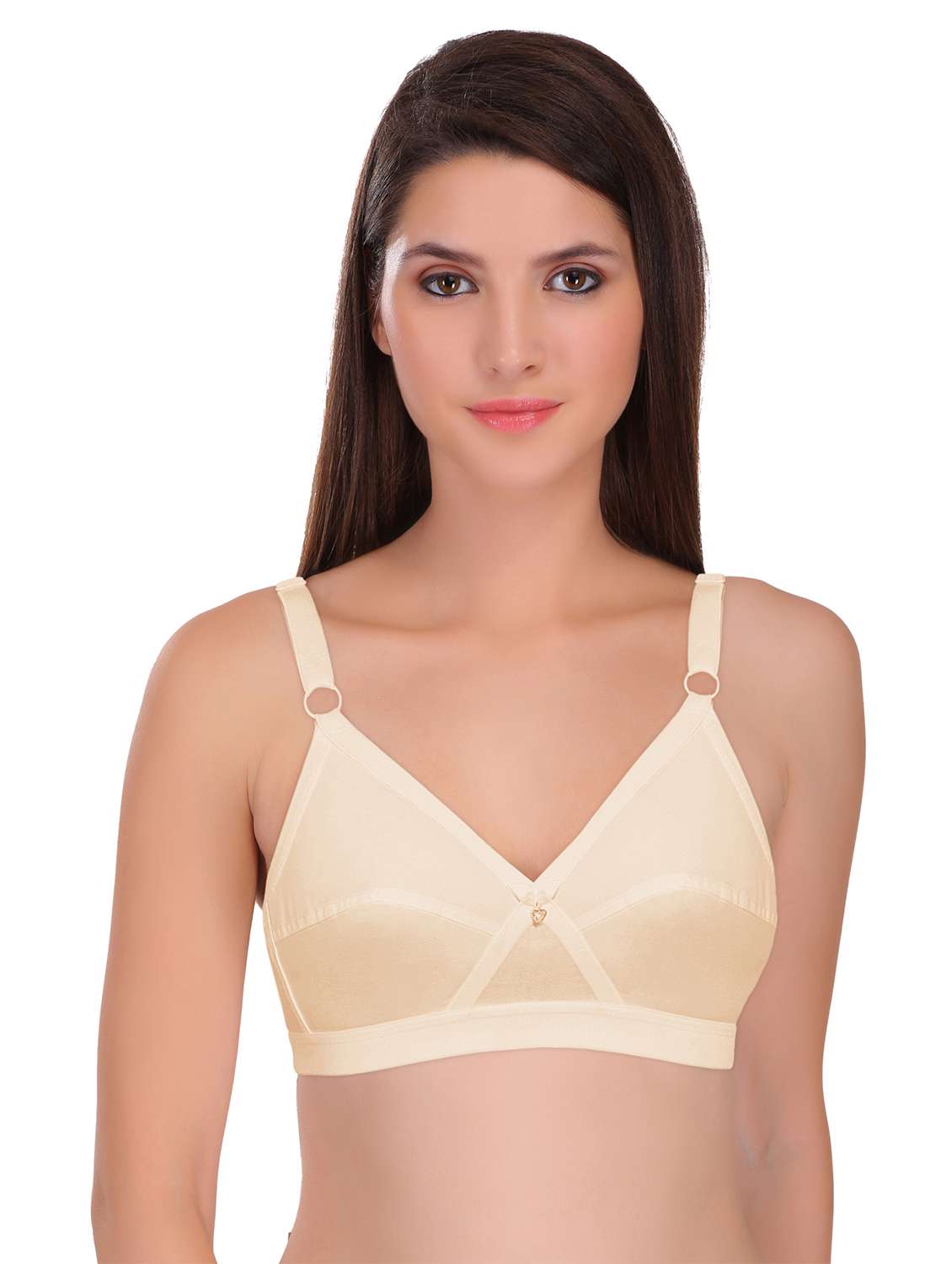 multi colored polyamide minimizer bra combo - 19157419 -  Standard Image - 5