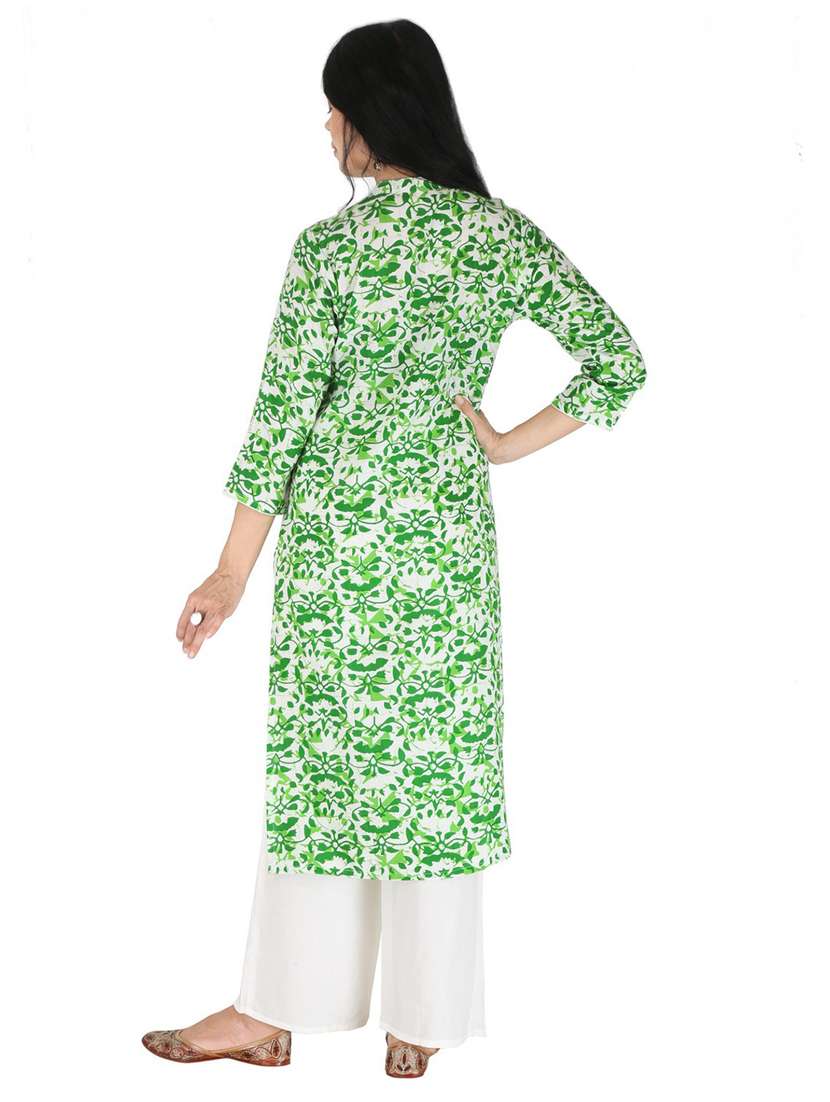 women's straight kurta - 19158122 -  Standard Image - 3