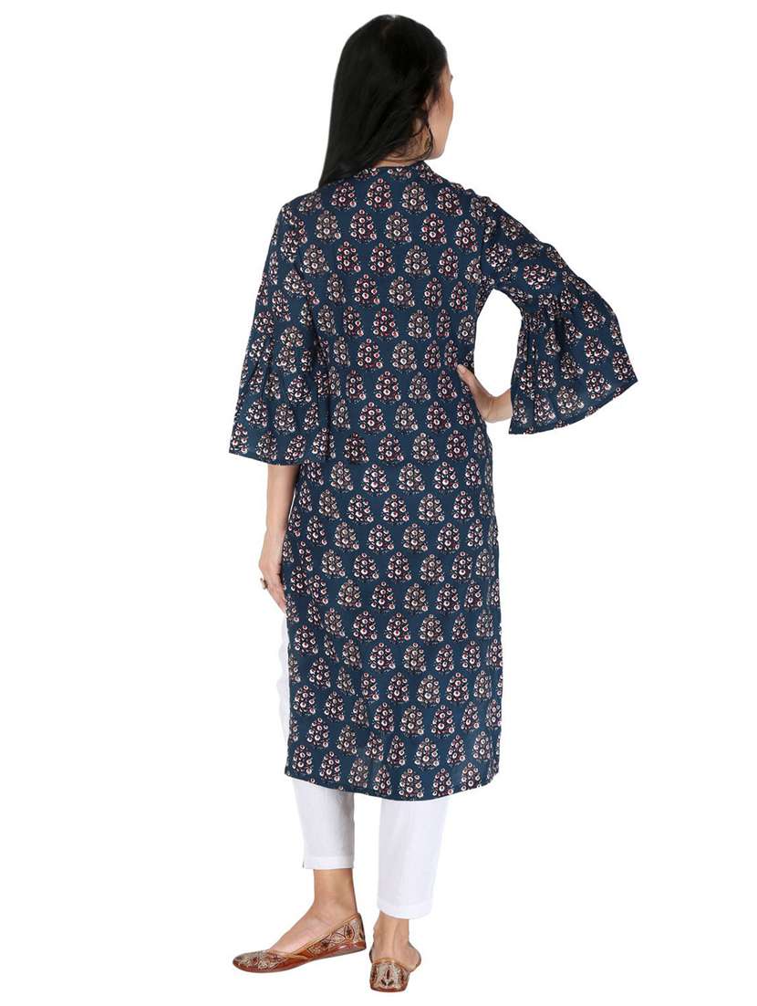 women's straight kurta - 19158127 -  Standard Image - 3