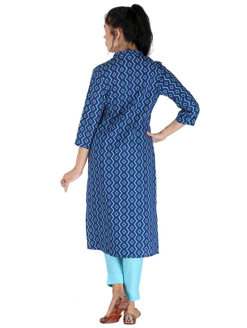 women's straight kurta - 19158128 -  Standard Image - 3
