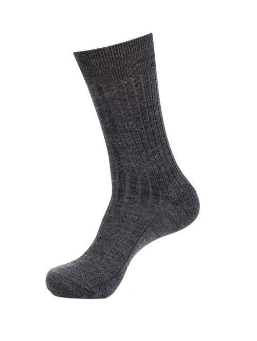 mens grey solid socks - 19159350 -  Standard Image - 0