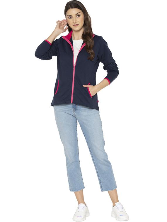 solids fleece regular jacket - 19159620 - Standard Image - 3