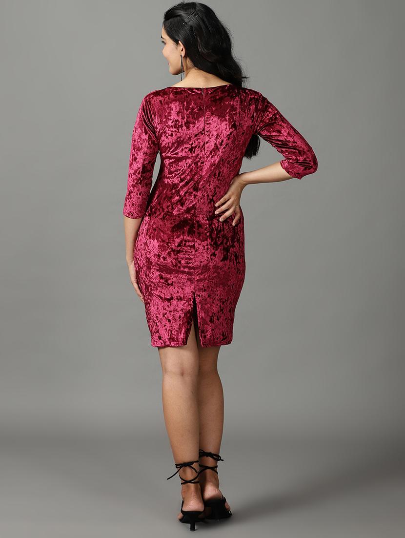 women's bodycon animal print dress - 19159678 - Standard Image - 3