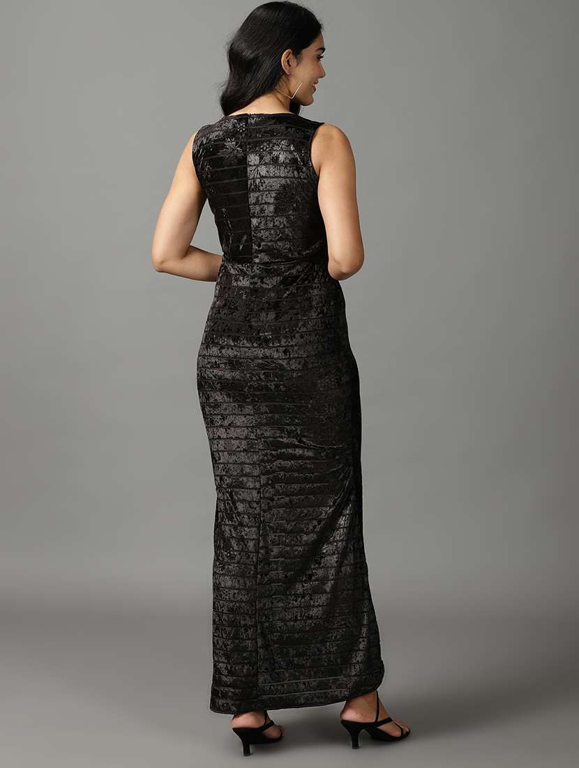 women's bodycon solid dress - 19159695 -  Standard Image - 3