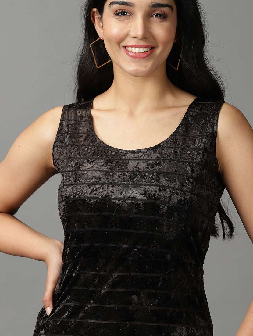 women's bodycon solid dress - 19159695 -  Standard Image - 5