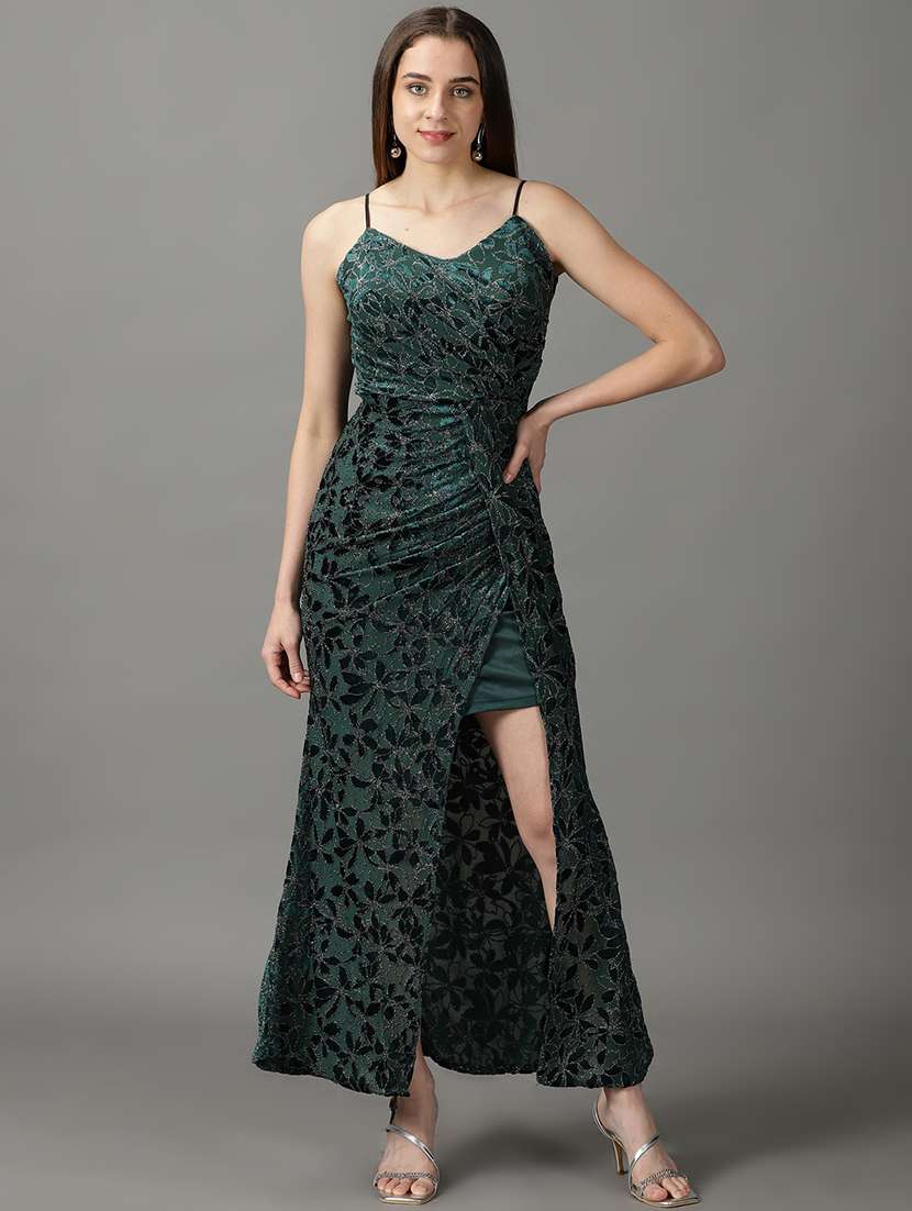 women's wrap floral dress