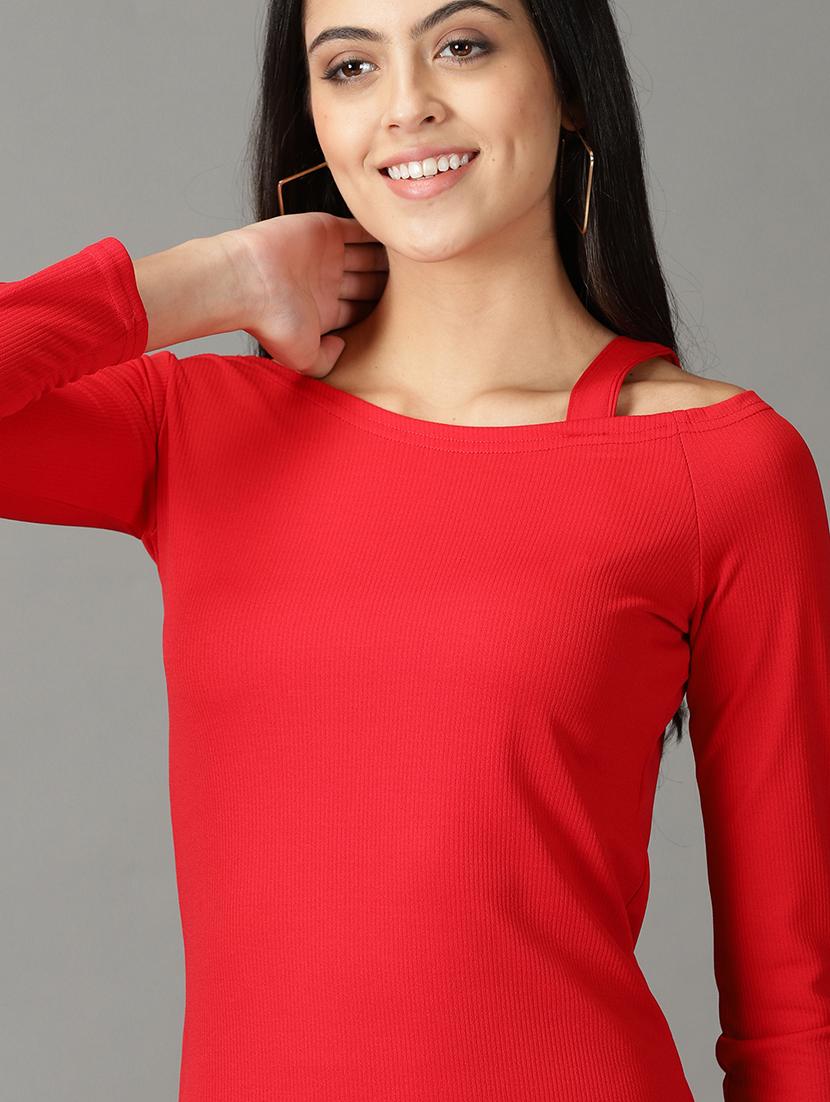 women's bodycon solid dress - 19159775 - Standard Image - 5
