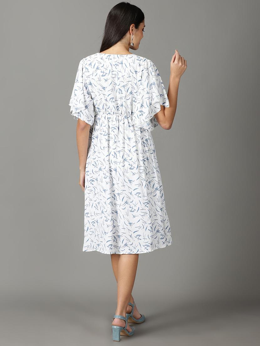 women's wrap polka dots dress - 19159780 - Standard Image - 3