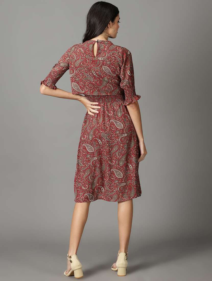 women's  paisley dress - 19159781 -  Standard Image - 3