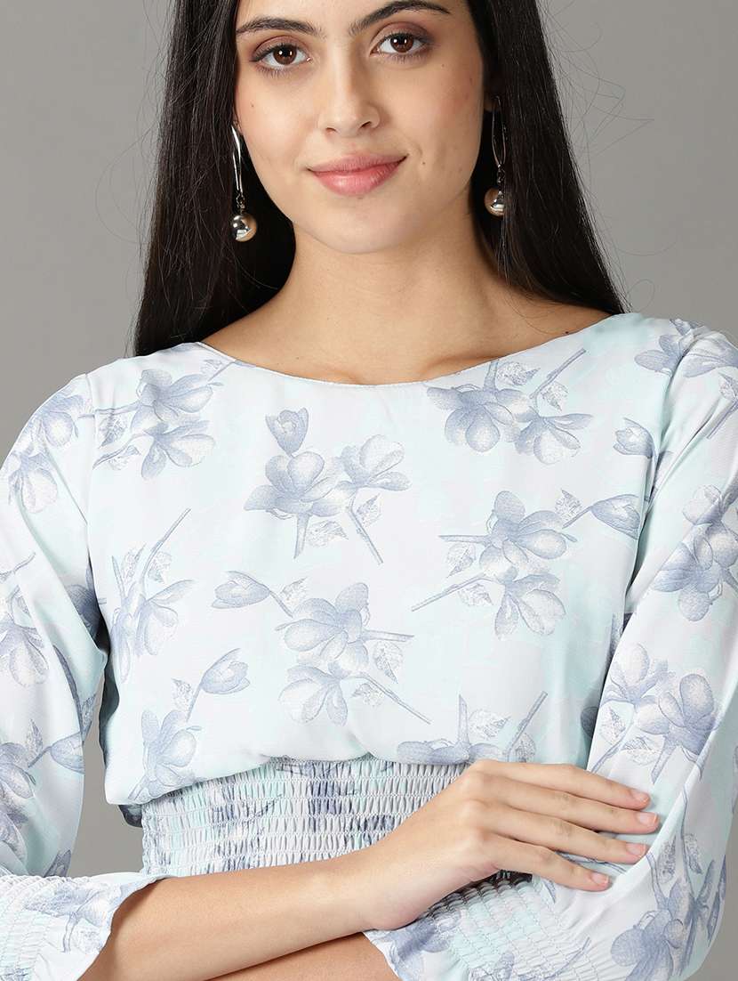 women's tiered dress floral dress - 19159782 -  Standard Image - 5