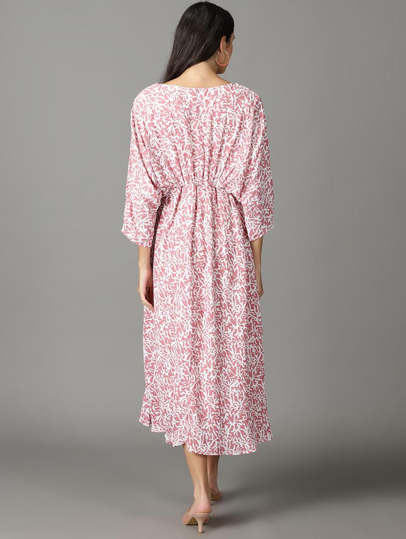 women's printed dress - 19159788 - Standard Image - 3