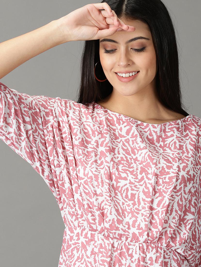 women's printed dress - 19159788 - Standard Image - 5