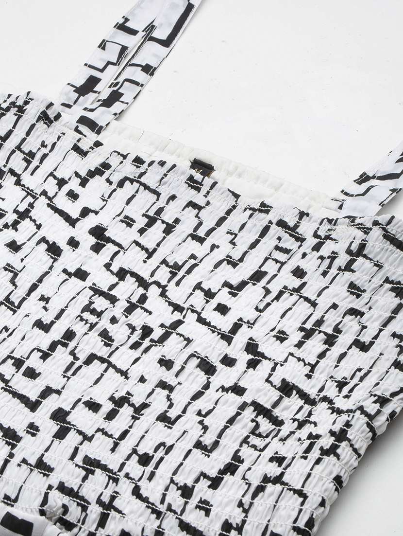 women's fit & flare printed dress - 19159796 -  Standard Image - 8