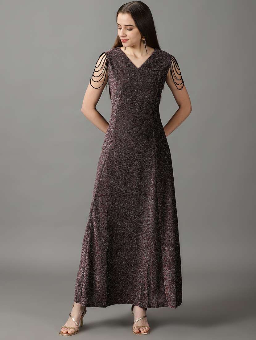women's  self design dress - 19159835 -  Zoom Image - 0