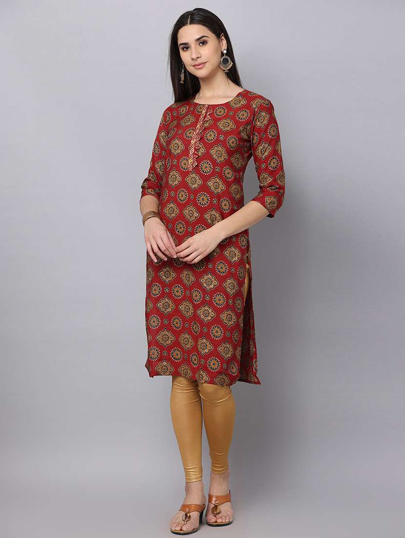 women's straight kurta