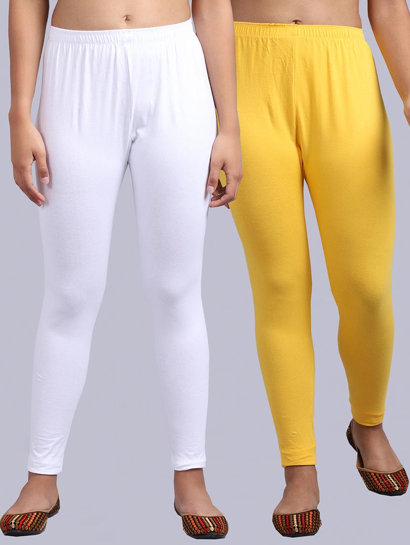 set of 2 cotton lycra legging - 19161526 - Zoom Image - 0