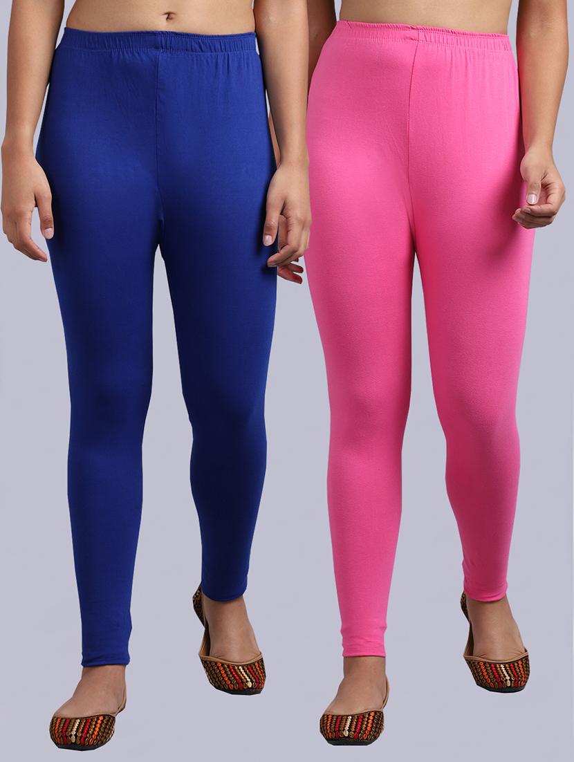 set of 2 cotton lycra legging - 19161572 - Zoom Image - 0