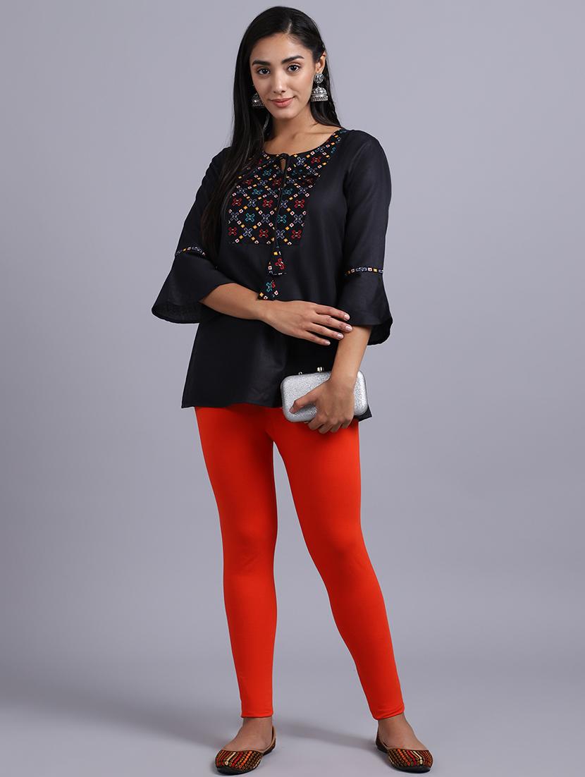 set of 2 cotton lycra legging - 19161593 - Standard Image - 5