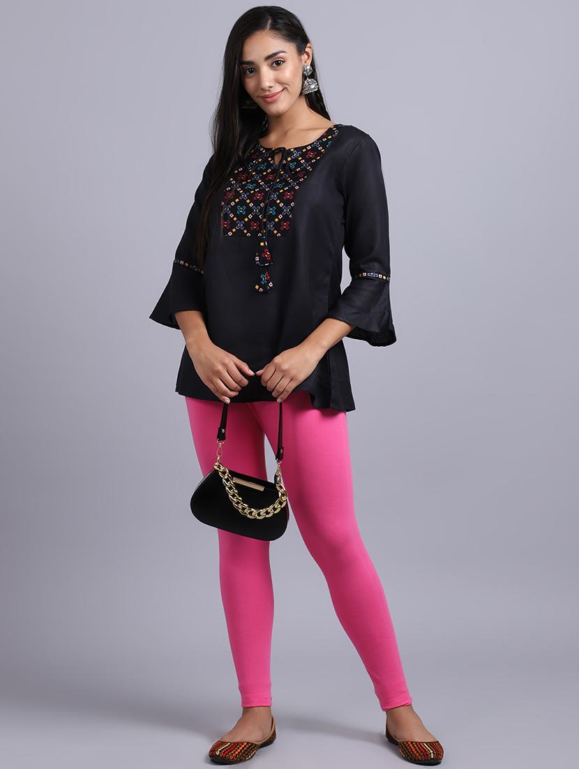 set of 2 cotton lycra legging - 19161595 - Standard Image - 5