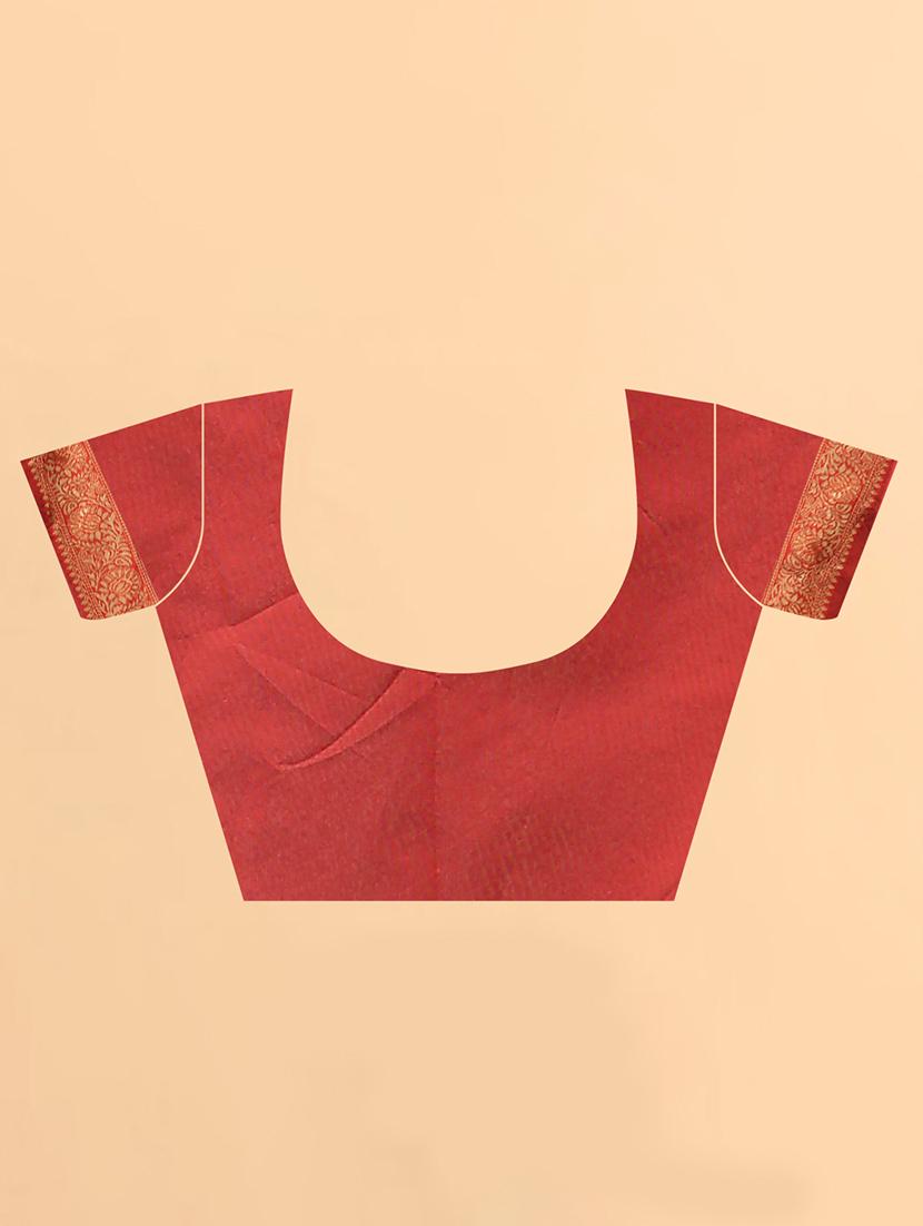 women's banarasi saree with blouse - 19161735 - Standard Image - 3