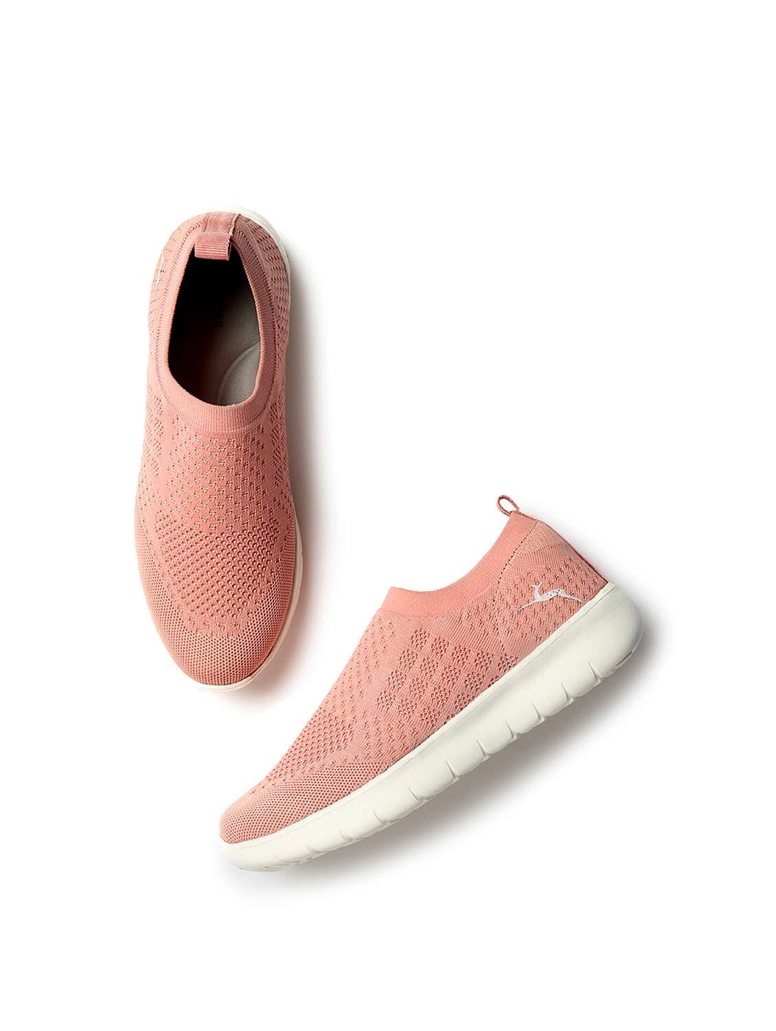 orange slip on casual shoes - 19163009 - Standard Image - 3