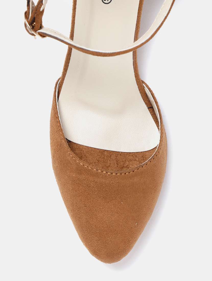 copper closed back sandal - 19163554 - Standard Image - 5
