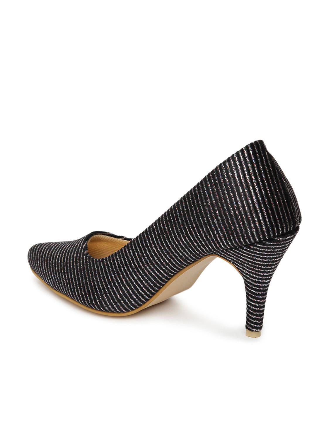 women black slip on sandal - 19163592 - Standard Image - 3