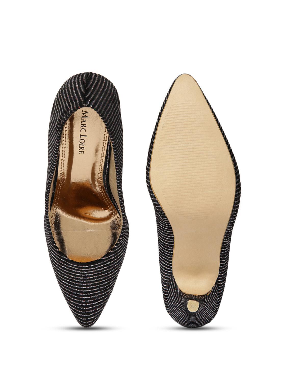 women black slip on sandal - 19163592 - Standard Image - 5