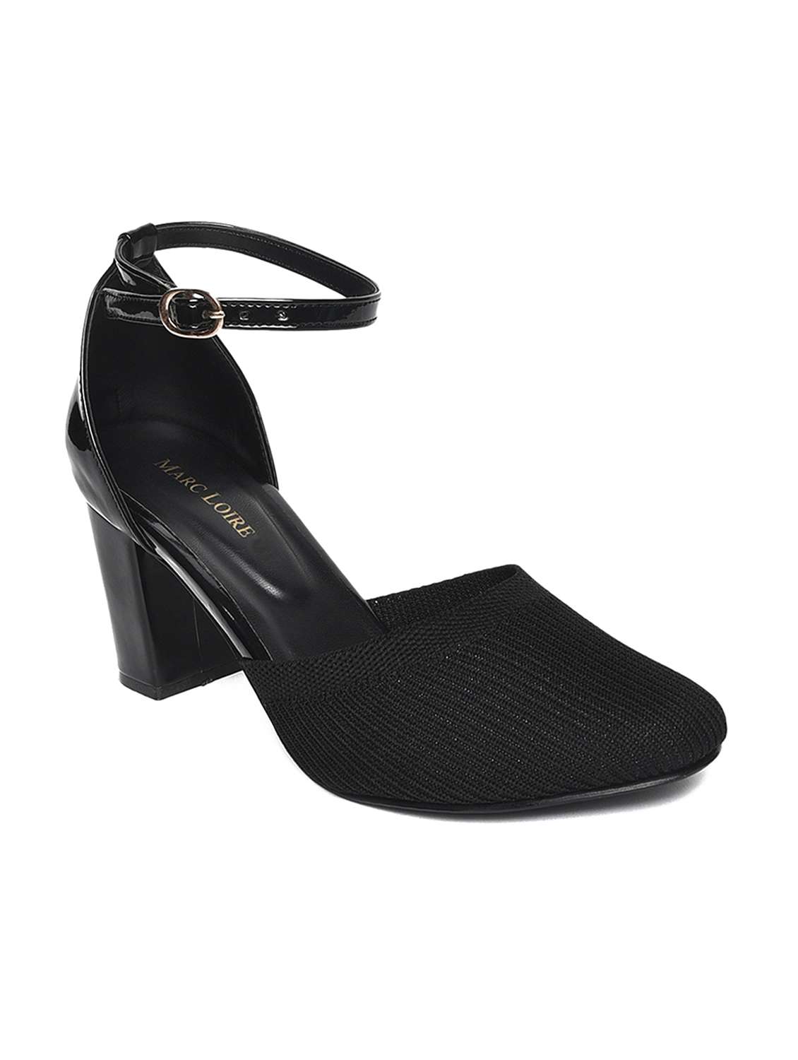 women black ankle strap sandal