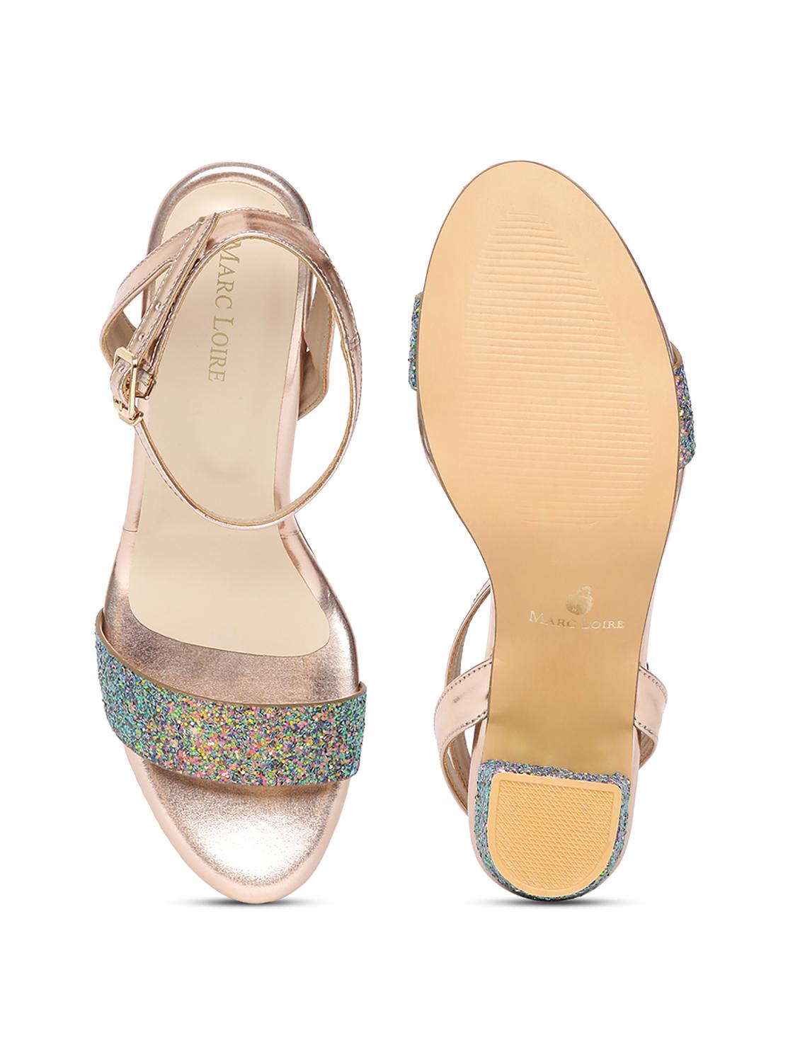 women embellished back strap sandal - 19163815 - Standard Image - 5