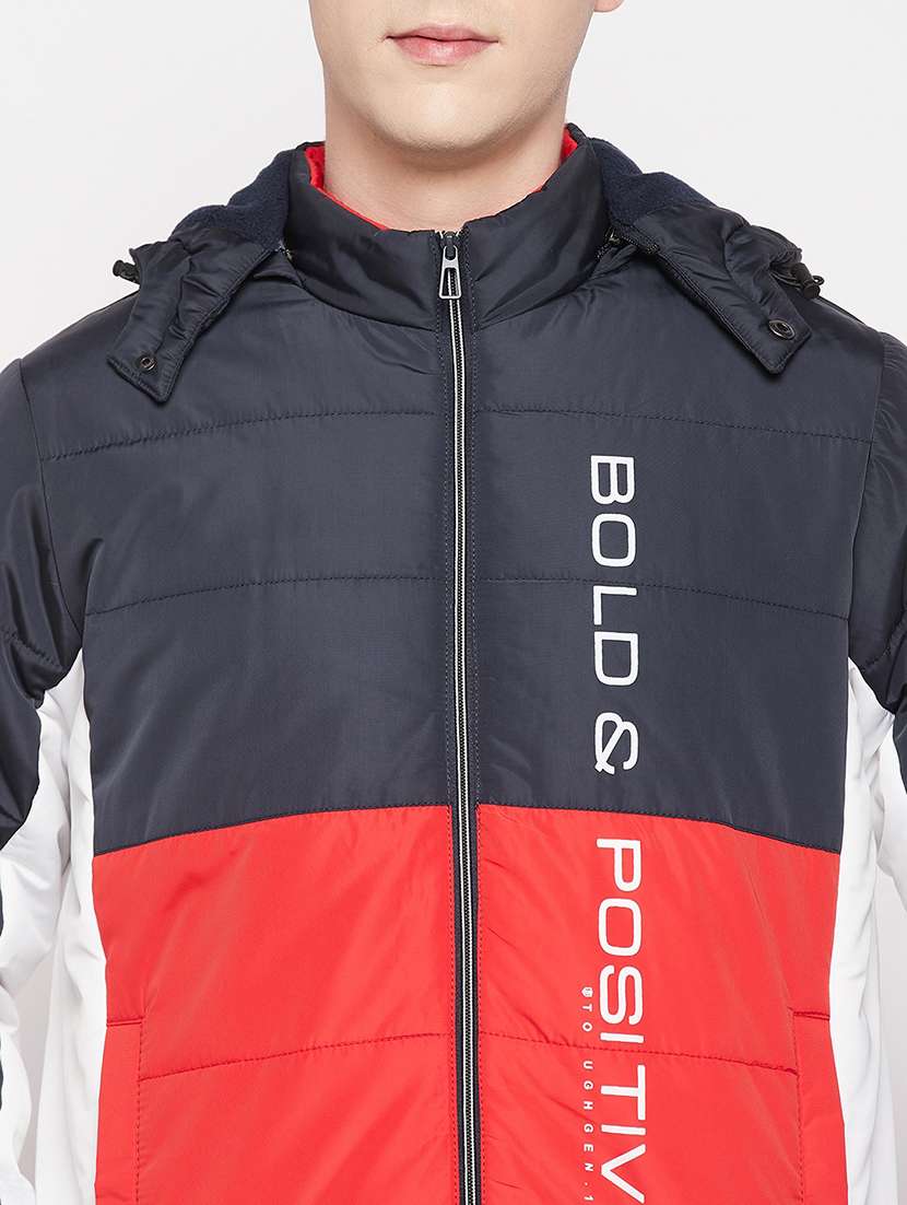 boys hood color block  bomber jacket - 19163857 -  Standard Image - 5