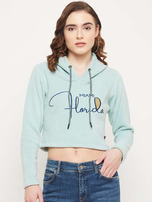 printed cotton blend regular sweatshirt - 19164354 - Standard Image - 0