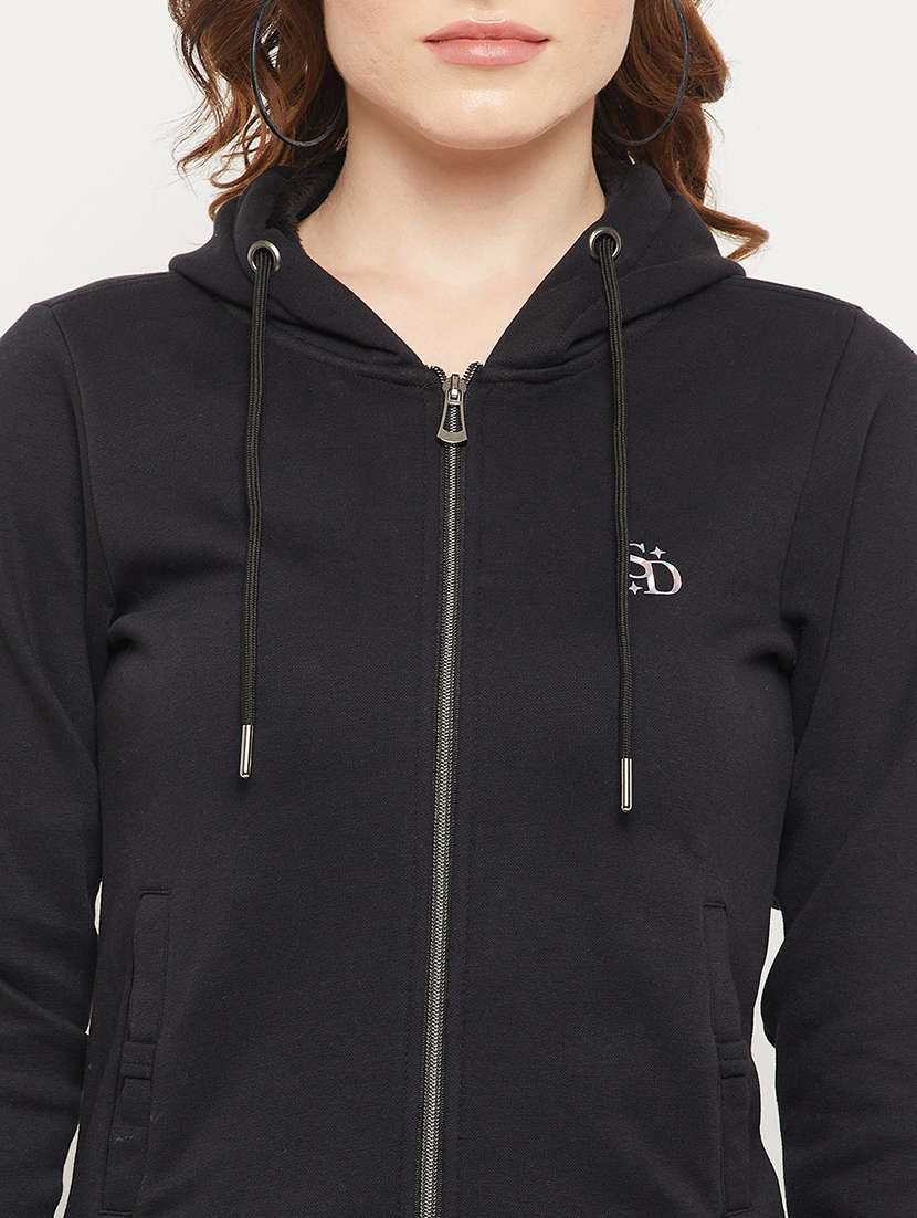 solids cotton blend regular sweatshirt - 19164364 -  Standard Image - 5