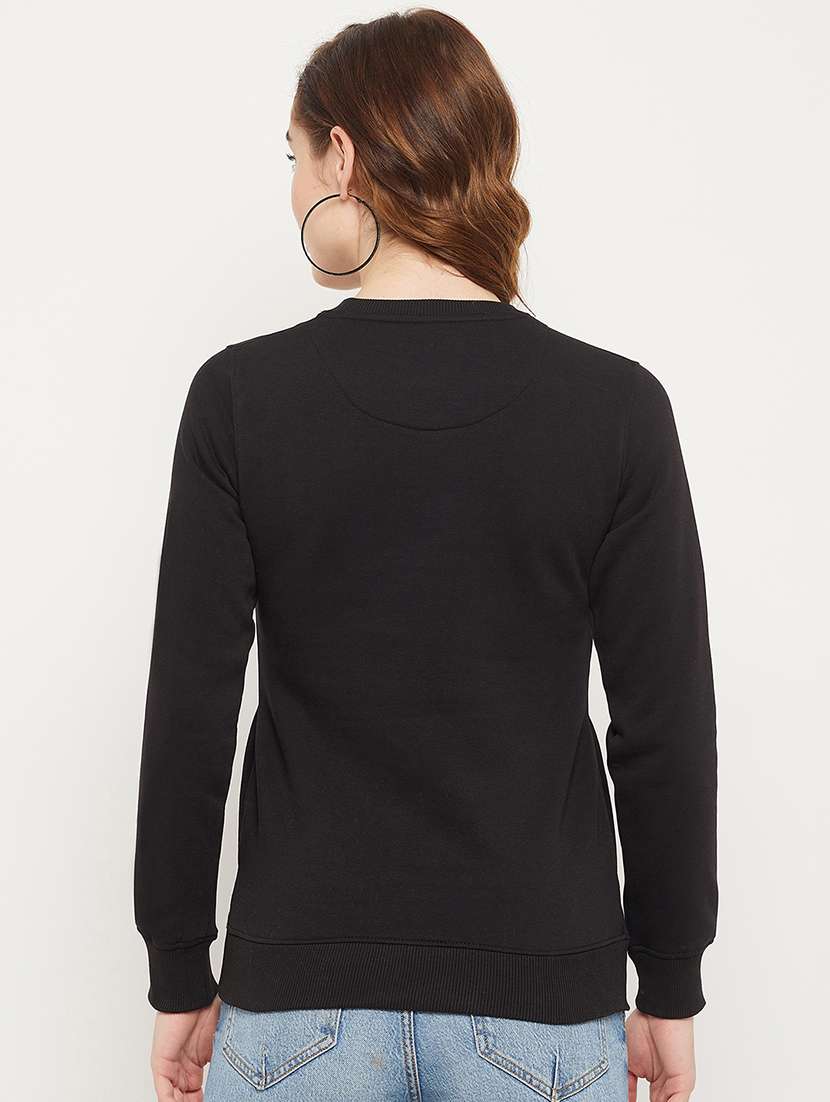 printed cotton blend regular sweatshirt - 19164367 -  Standard Image - 3