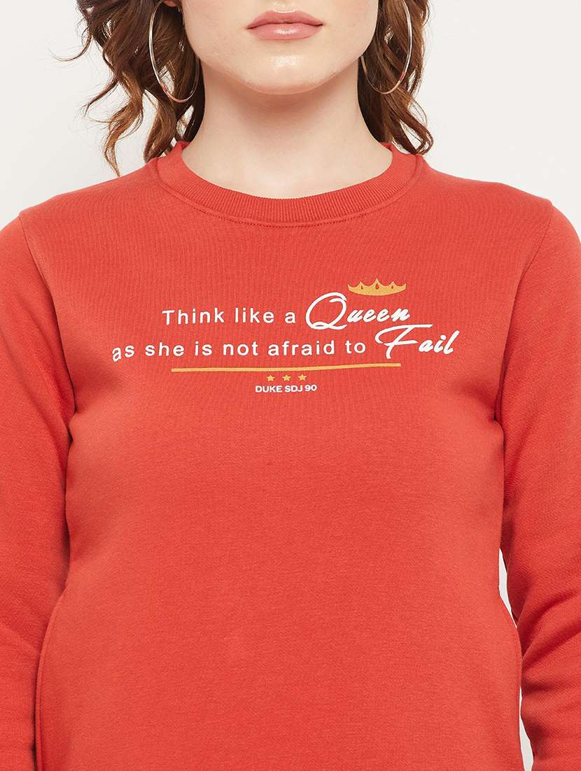 printed cotton blend regular sweatshirt - 19164368 -  Standard Image - 5