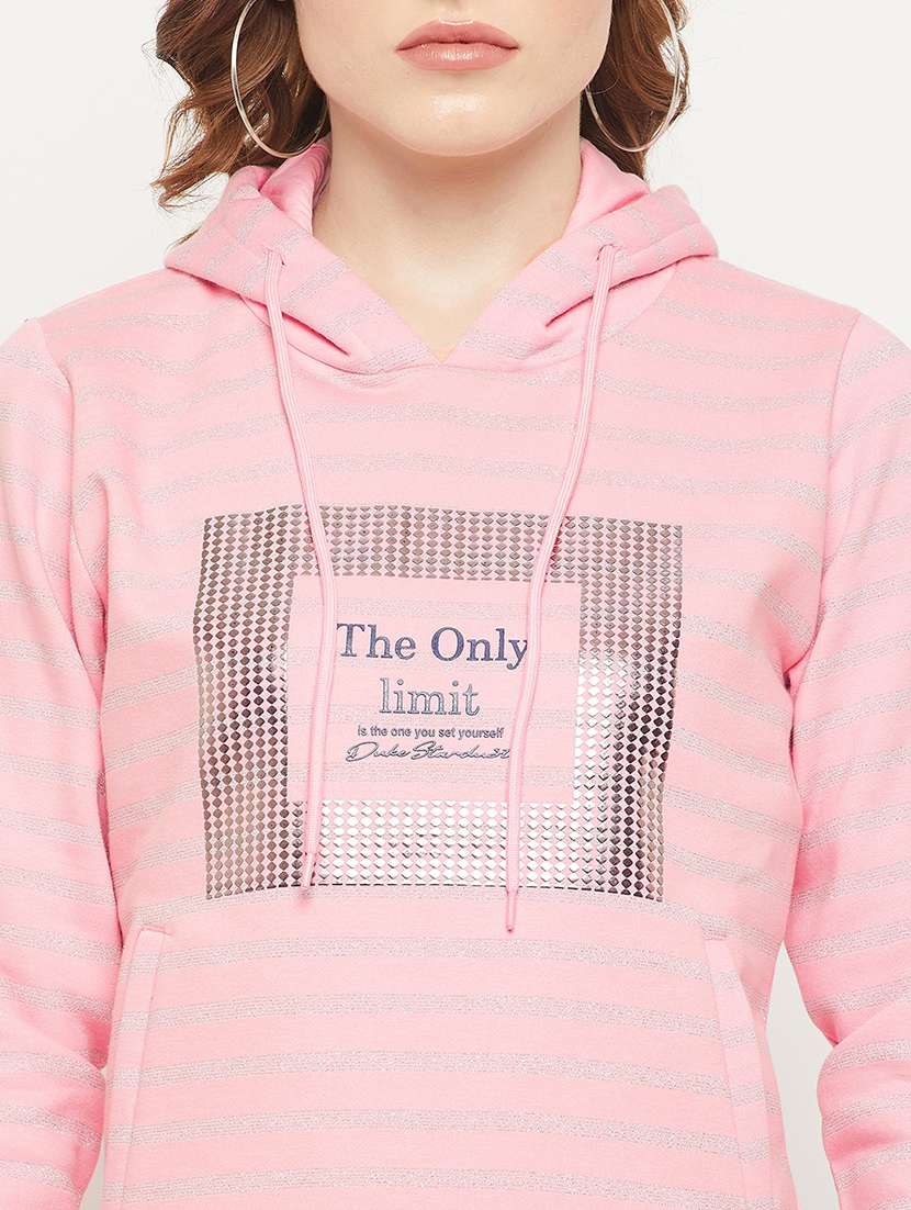 printed cotton blend regular sweatshirt - 19164369 -  Standard Image - 5